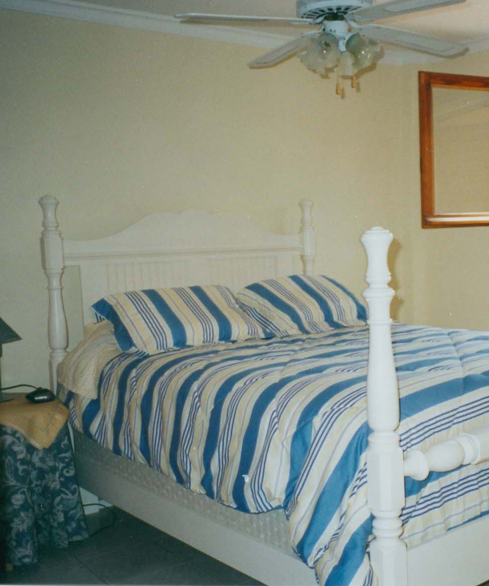 the Blue Room with Queen-sized bed
